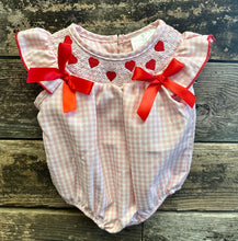 Load image into Gallery viewer, Love Me Some Gingham Infant Romper
