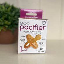 Load image into Gallery viewer, Ecopiggy Natural Rubber Pacifier - Round Ecopacifier
