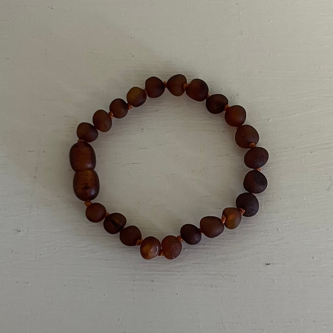 Amber Raw Bracelet - Baby